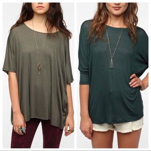 2 Urban Outfitters tunic tops (bundle sale)